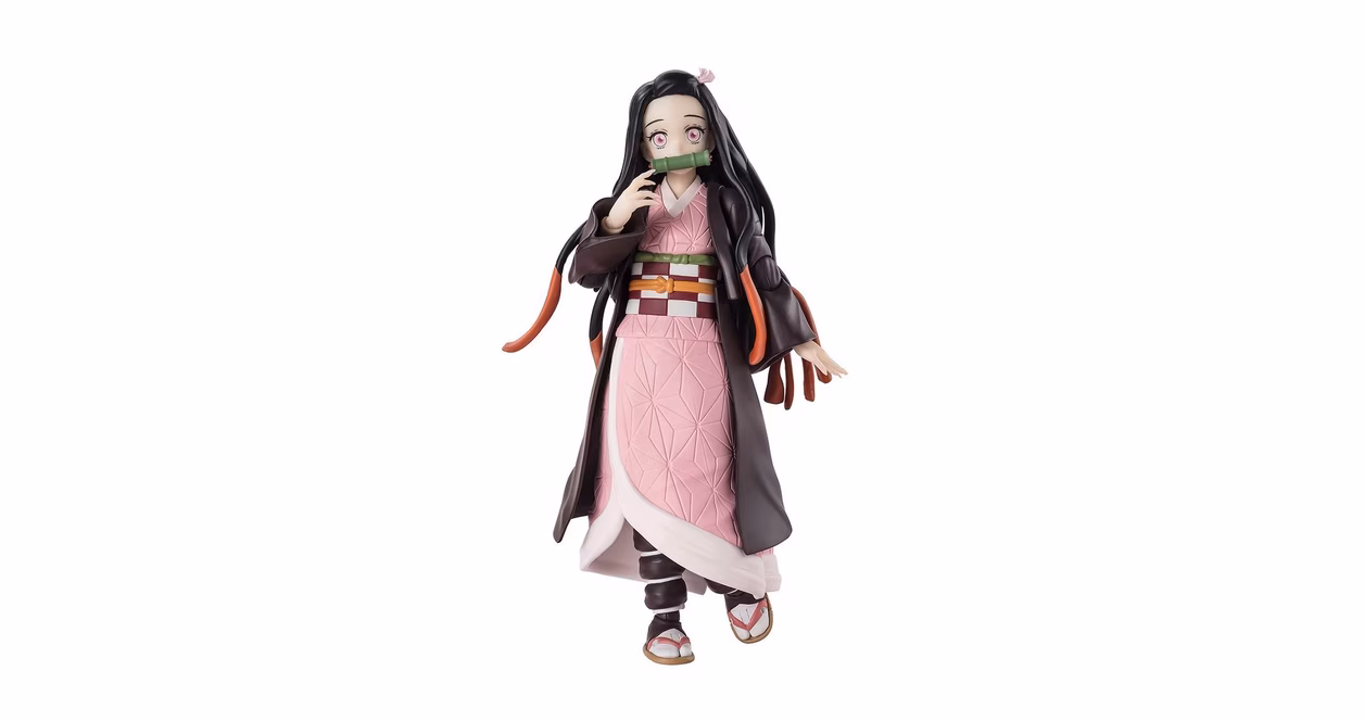 GameStop Tamashii Nations Demon Slayer: Kimetsu no Yaiba S.H. Figuarts Nezuko Kamado Figure