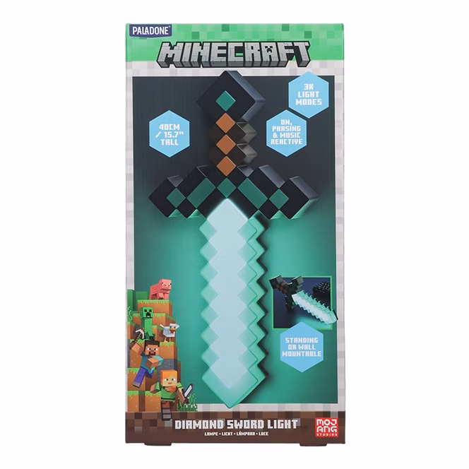GameStop Minecraft Diamond Sword Light