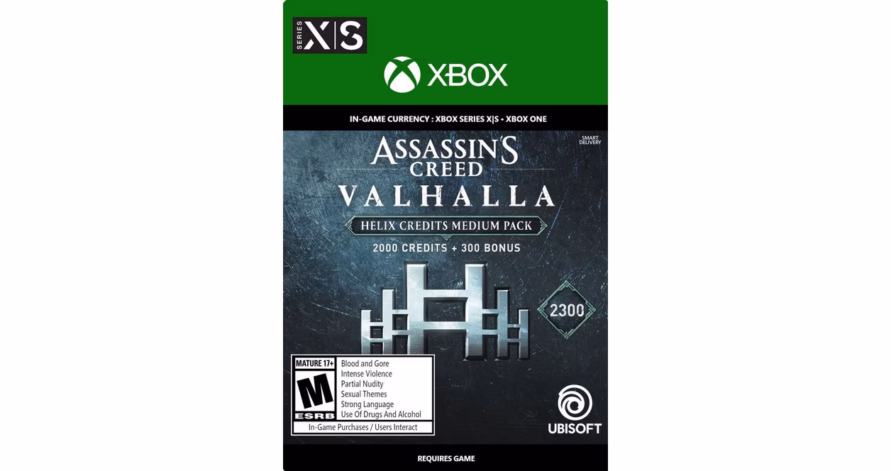 GameStop Assassin's Creed Valhalla Helix Credits Medium Pack - Xbox One