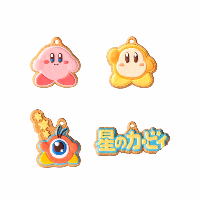 GameStop Bandai Shokugan Kirby and Friends Cookie Charmcot Blind Keychain (Styles May Vary)