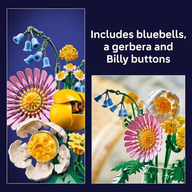 GameStop LEGO Botanicals Petite Sunny Bouquet Flower Building Set 10347