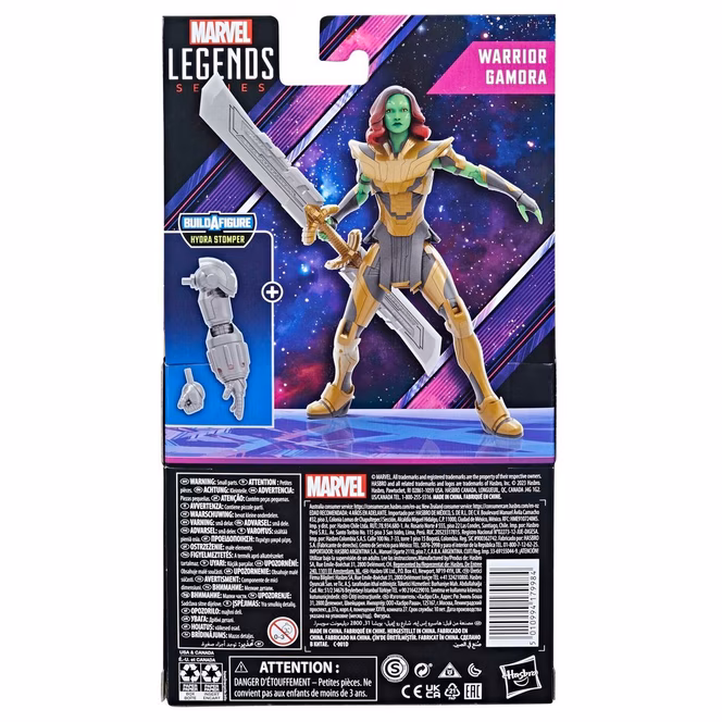 GameStop Hasbro Marvel Legends Series Marvel Studios What If...? Warrior Gamora 6-in Action Figure (Build A Figure - Hydra Stomper)