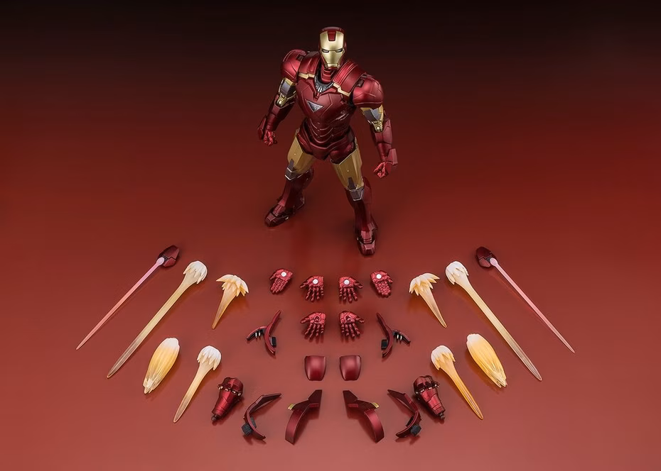GameStop Bandai S.H.Figuarts Tamashii Nations Iron Man Mark 6 (The Infinity Saga) Figure
