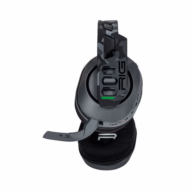 GameStop RIG 600 PRO HX Dual Wireless Gaming Headset with Bluetooth for Xbox Series X/S, PlayStation 4/5, Switch and PC - Urban Camo