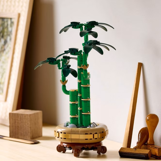 GameStop LEGO Botanicals Lucky Bamboo Building Set for Home Decor 10344