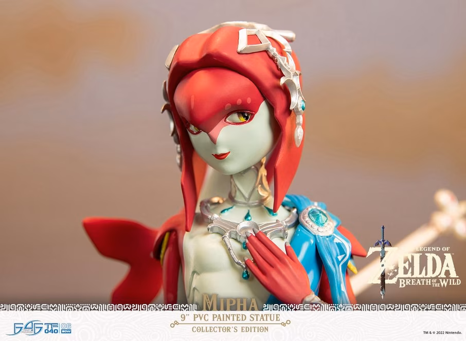 GameStop The Legend of Zelda: Breath of the Wild Collector's Edition Mipha PVC Statue