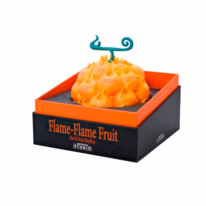 GameStop ABYStyle One Piece Super Figure Collection Flame-Flame Fruit Replica
