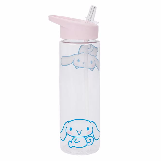 GameStop Cinnamoroll Plastic 24 oz Water Bottle with Pink Lid