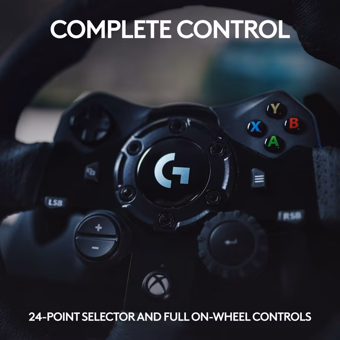 GameStop Logitech G923 TRUEFORCE Racing Wheel and Pedals for PlayStation 5