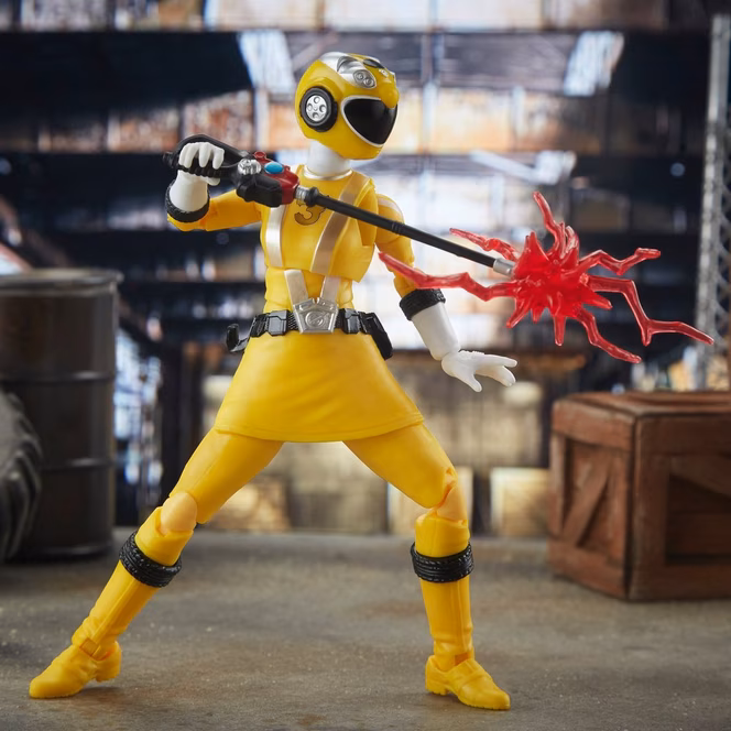 GameStop Hasbro Power Rangers Lightning Collection Lightspeed RPM Yellow Ranger 6-in Action Figure