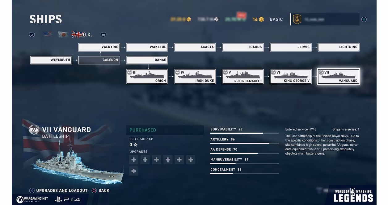 GameStop World of Warships: Legends Firepower Deluxe Edition - PlayStation 4