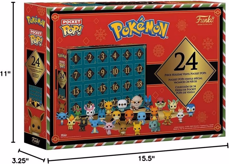 GameStop Funko Pocket POP! Pokemon Advent Calendar