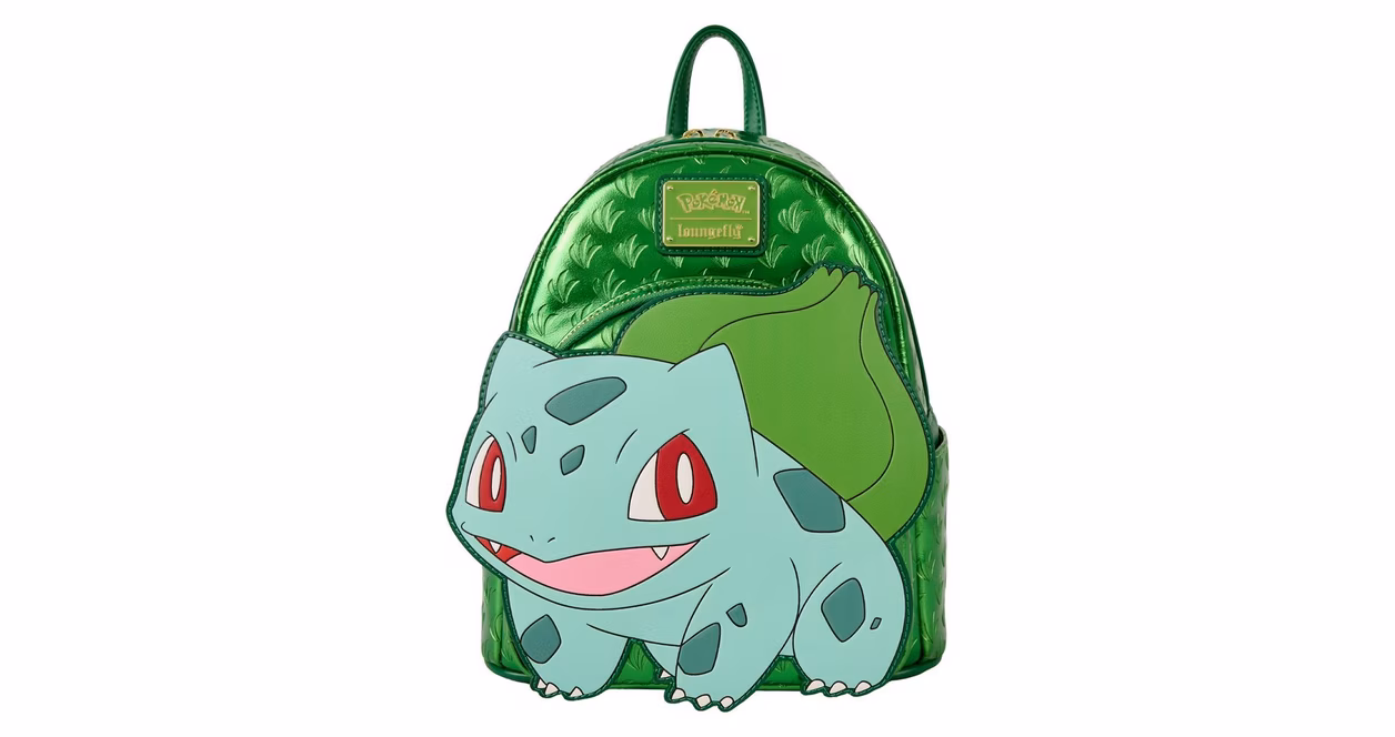 GameStop Loungefly Pokemon Bulbasaur Cosplay Mini Backpack