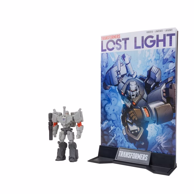 GameStop McFarlane Toys Transformers Optimus Prime and Megatron 3-in Figure Set with 2 Comics