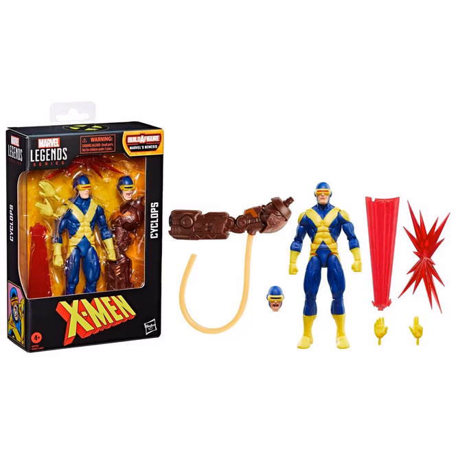 GameStop Hasbro Marvel Legends X-Men Cyclops 6-in Action Figure (Build-A-Figure Nemesis)