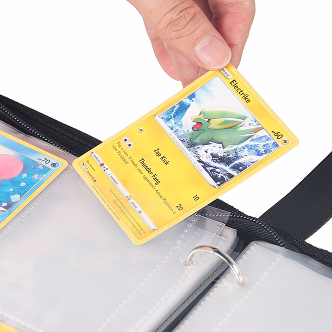 GameStop GameStop 4-Pocket Card Binder with Rings