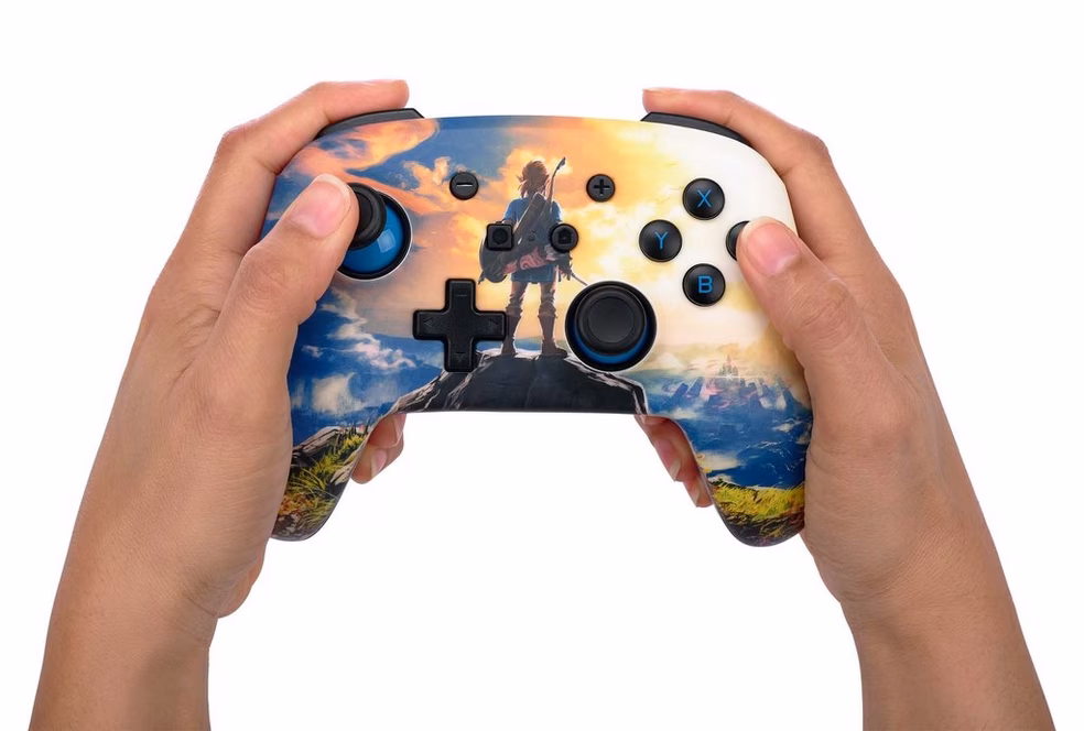 GameStop PowerA Enhanced Wireless Controller for Nintendo Switch - Kingdom of Hyrule