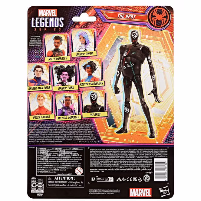 GameStop Hasbro Marvel Legends Spider-Man: Across the Spider-Verse Spot 6-in Action Figure