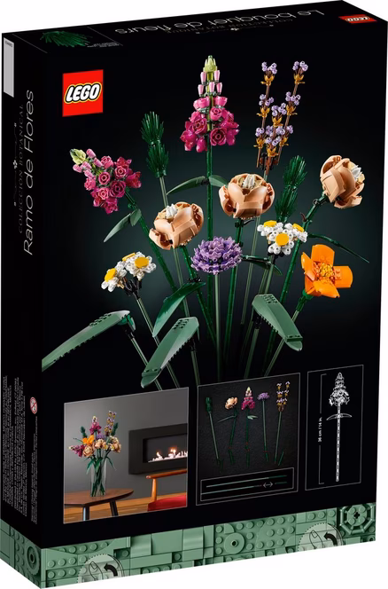 GameStop LEGO Botanicals Flower Bouquet Building Playset