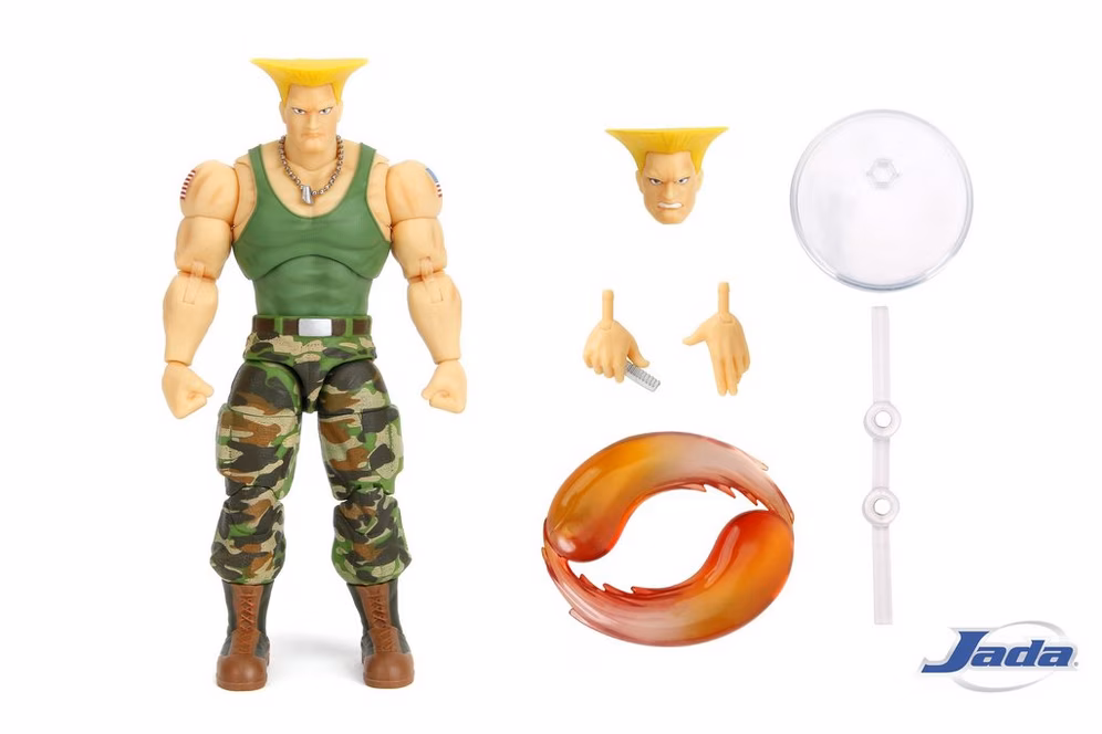 GameStop Jada Toys Street Fighter II Guile 6-in Action Figure