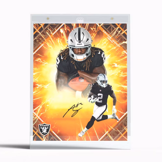 GameStop 2025 Fanatics Under Wraps Emanate Autographed NFL Football Trading Card Mystery Box