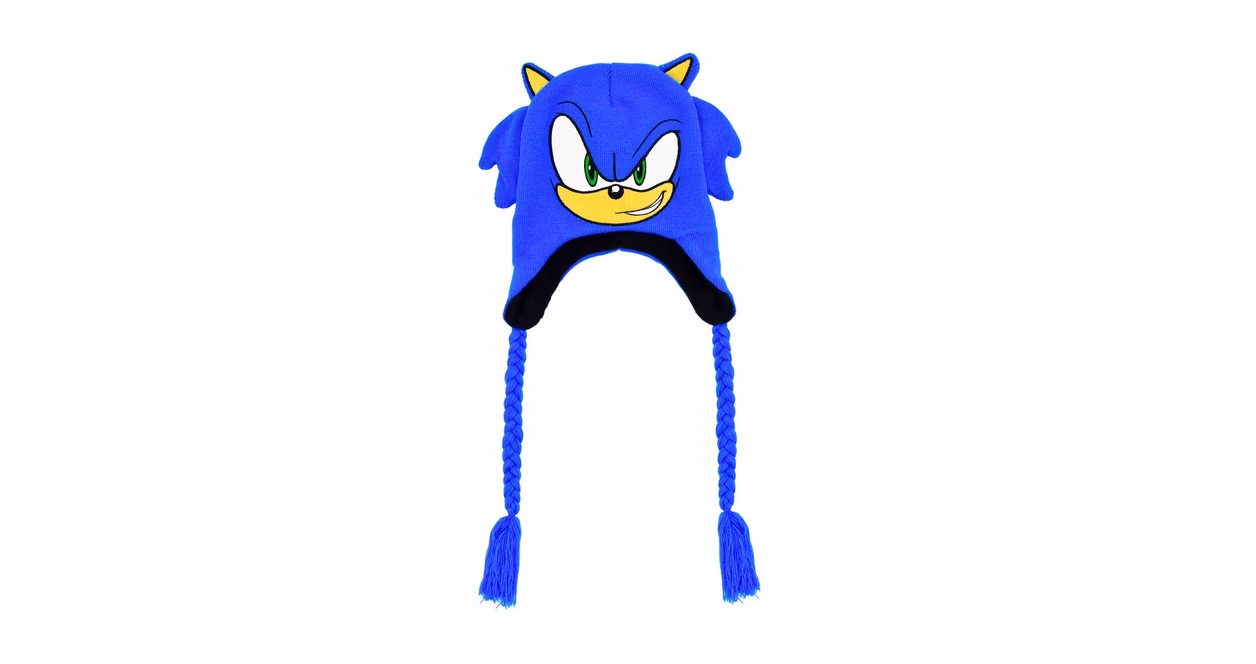 GameStop Sonic the Hedgehog Cosplay Tassel Beanie