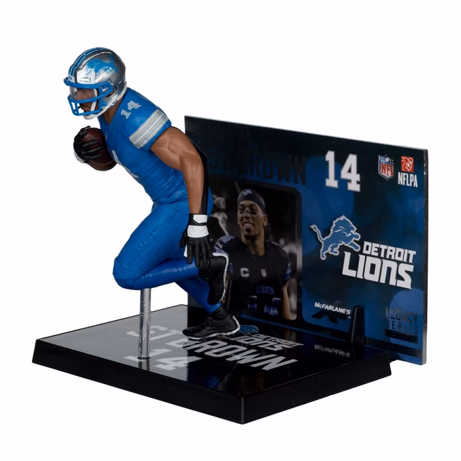GameStop McFarlane Toys SportsPicks NFL Series Detroit Lions Amon-Ra St. Brown 7-in Figure