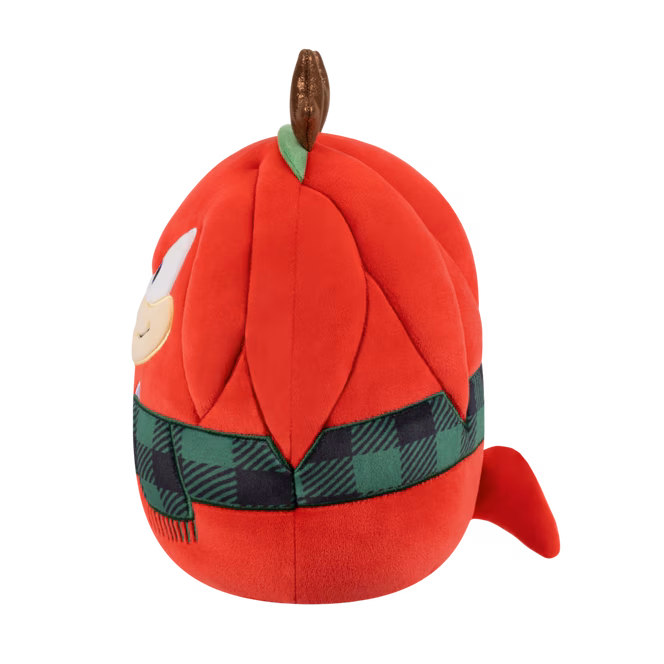 GameStop Squishmallows Sonic the Hedgehog Knuckles with Scarf and Antlers 8-In Little Plush