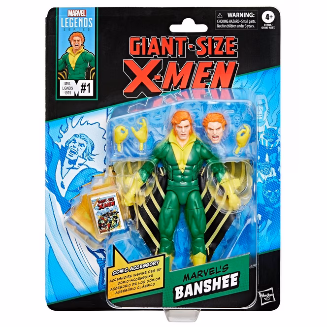 GameStop Hasbro Marvel Legends Giant-Size X-Men Banshee 6-in Action Figure