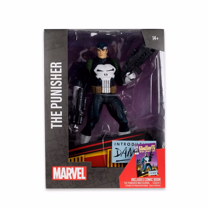GameStop McFarlane Toys Marvel Collection The Punisher War Journal The Punisher (Issue 8) 1:6th Scale Figure