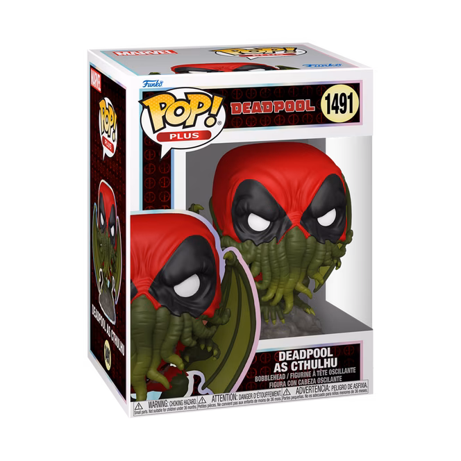GameStop Funko POP! Plus: Deadpool - Deadpool as Cthulhu 3.8-in Vinyl Bobblehead Figure