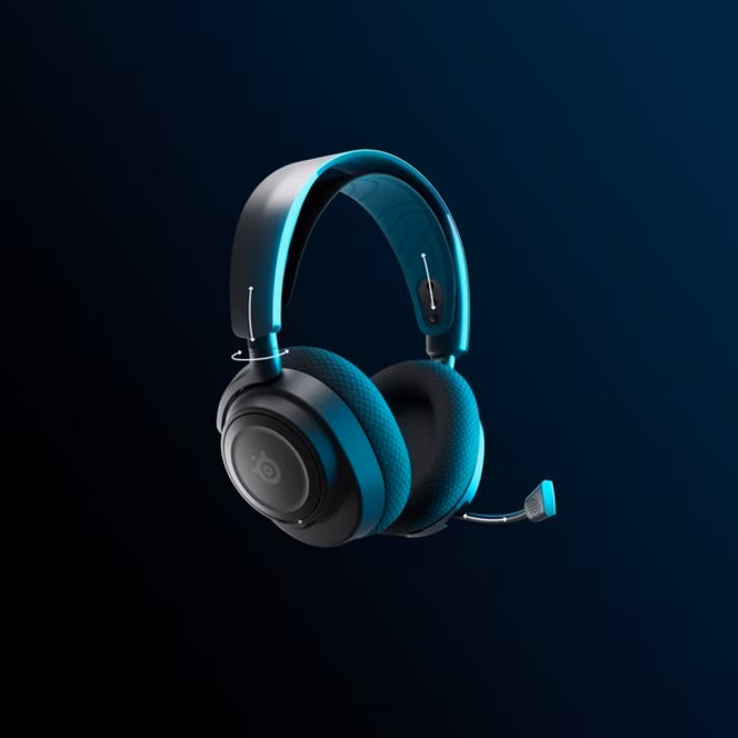 GameStop SteelSeries Arctis Nova 7P Wireless Gaming Headset Generation 1 for PlayStation 5, PlayStation 4, Xbox Series X, Nintendo Switch, and PC