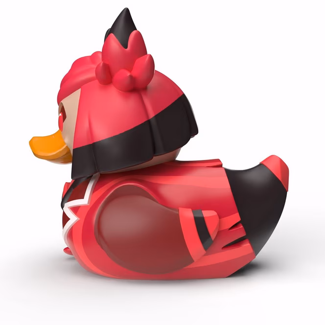 GameStop Tubbz Hazbin Hotel 1st Edition Alastor 3.54-in Collectible Duck