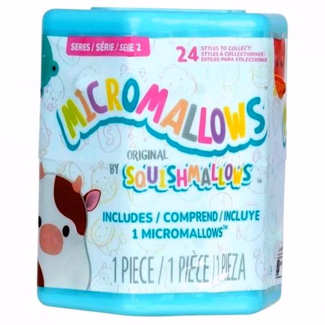 GameStop Squishmallows Micromallows 2.5-in Mystery Plush Series 2 (Styles May Vary)