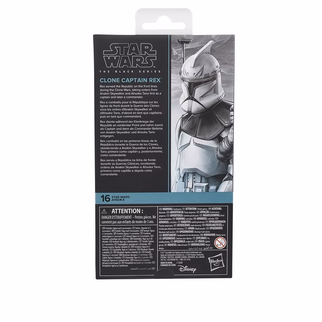 GameStop Hasbro Star Wars The Black Series Star Wars: Ahsoka Clone Captain Rex 6-in Action Figure