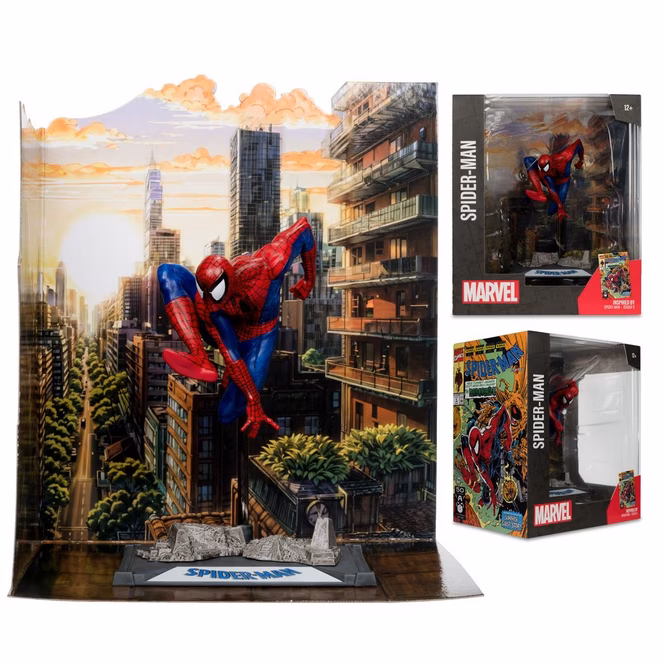 GameStop McFarlane Toys Marvel: Spider-Man Issue 6 Comic 1:10 Scale Statue