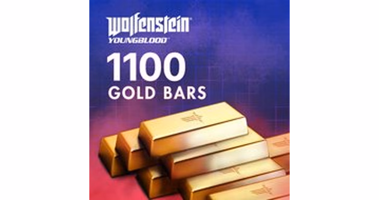 GameStop Wolfenstein: Youngblood 1,100 Gold Bars