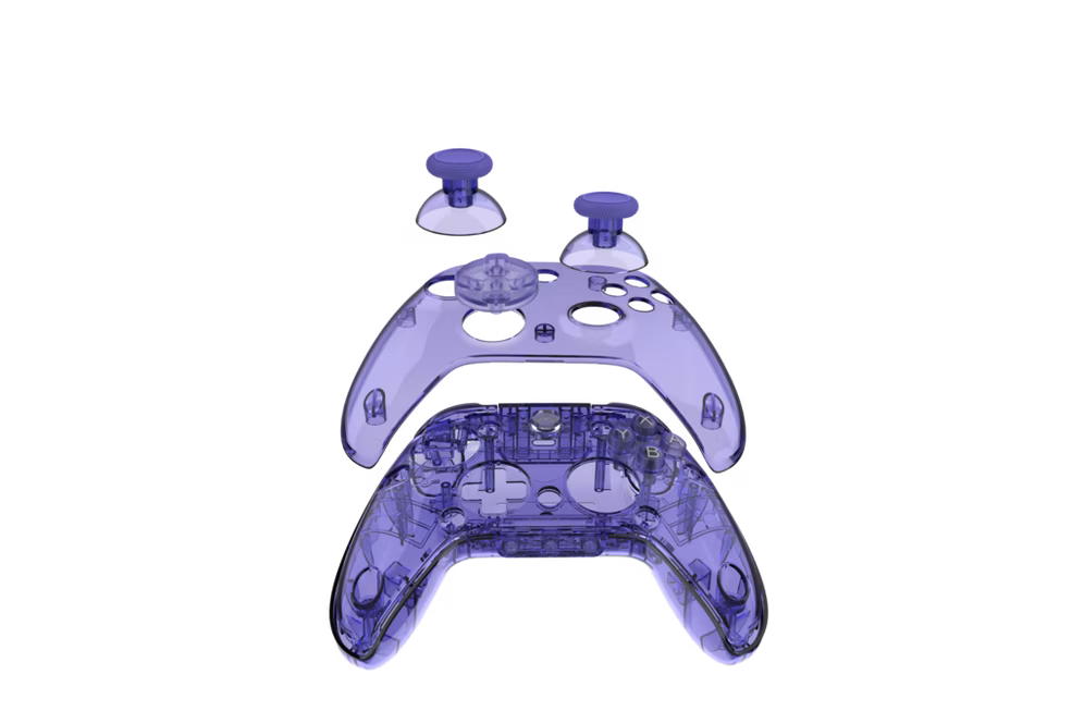 GameStop CANDY CON Transparent Player Ready Pack -  Topaz Purple GameStop Exclusive