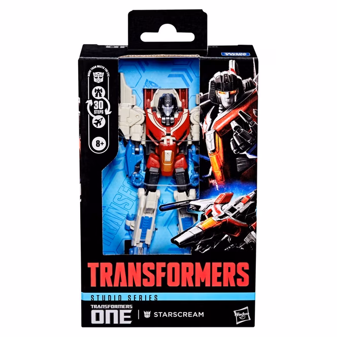 GameStop Hasbro Transformers Toys Studio Series Deluxe Class Transformers One Starscream 4.5-in Action Figure