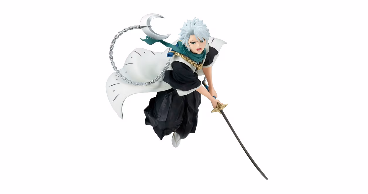 GameStop Banpresto Bleach Vibration Stars Toushiro Hitsugaya 7.1-in Statue