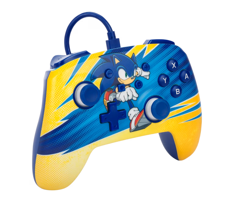 GameStop PowerA Enhanced Wired Controller for Nintendo Switch - Sonic Boost