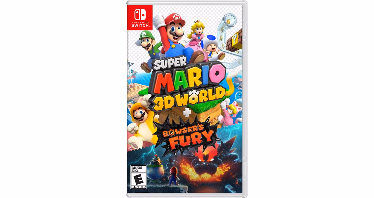 GameStop Super Mario 3D World Plus Bowser's Fury - Nintendo Switch