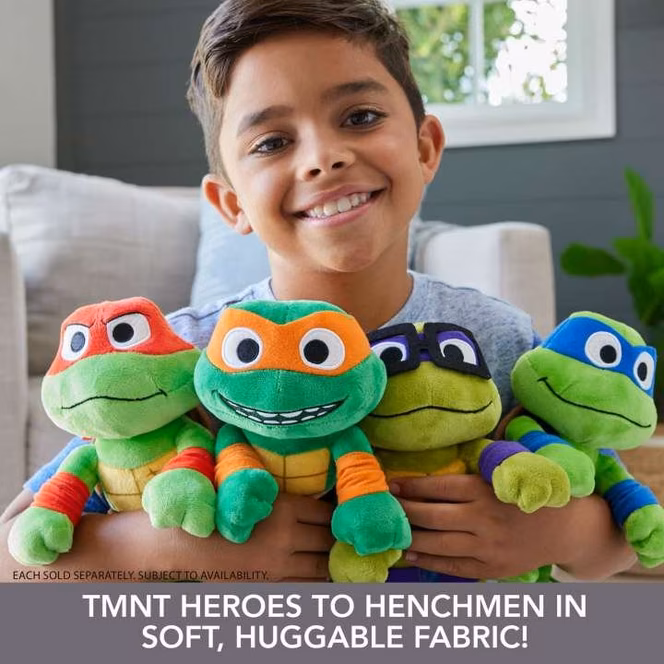 GameStop Teenage Mutant Ninja Turtles Mutant Mayhem 8-in Plush (Styles May Vary)