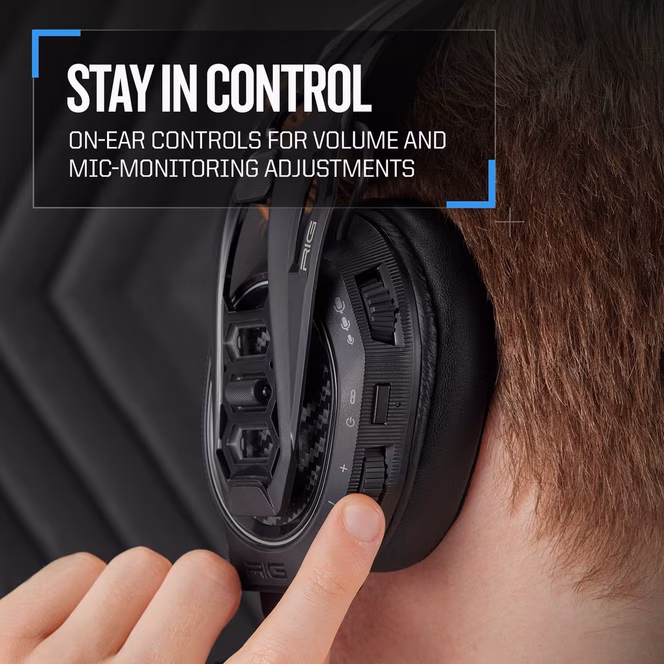 GameStop RIG 800 PRO HS Wireless Headset with Base for PlayStation 4 and PlayStation 5