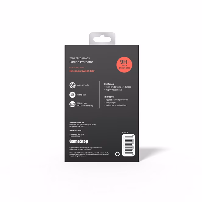 GameStop GameStop Tempered Glass Screen Protector for Nintendo Switch Lite