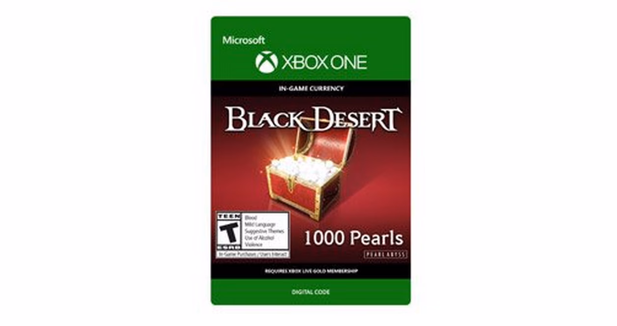 GameStop Black Desert 1,000 Pearls