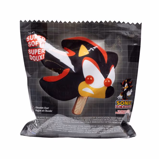 GameStop Jakks Pacific Sonic the Hedgehog Shadow Ice Cream Bar 18-in Plush GameStop Exclusive