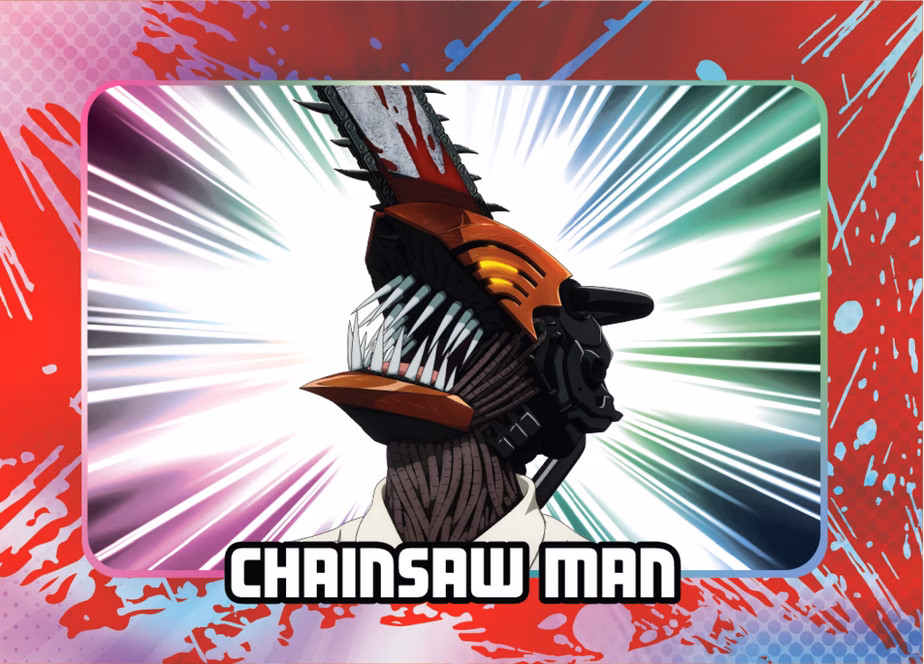 GameStop FiGPiN Chainsaw Man Cybercel Trading Card Foil Pack