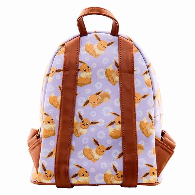 GameStop Loungefly Pokemon Eevee Floral Mini Backpack GameStop Exclusive
