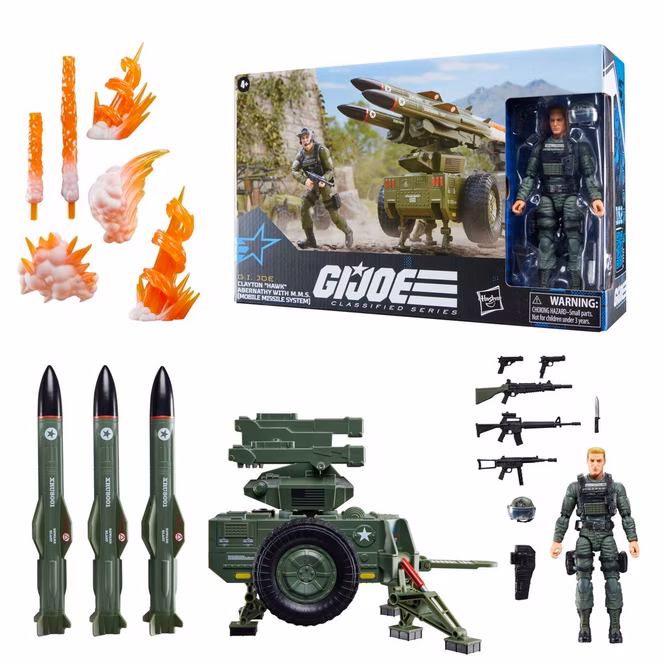 GameStop Hasbro G.I. Joe Classified Series Clayton Abernathy with Towable Vehicle (Issue 182) 6-in Action Figure